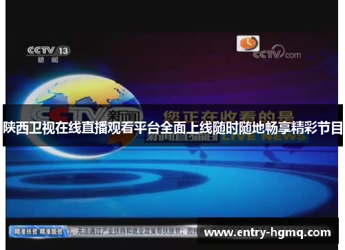陕西卫视在线直播观看平台全面上线随时随地畅享精彩节目